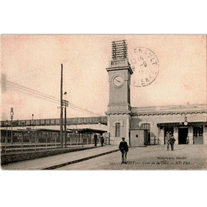 JUVISY: cour de la gare - très bon état