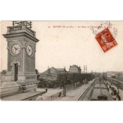 JUVISY: la gare et l'avenue de la gare - très bon état