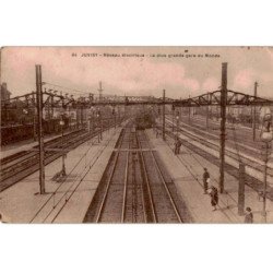 JUVISY: réseau électrique, la plus grande gare du monde - état
