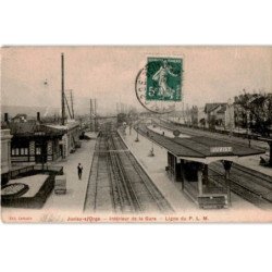 JUVISY: intérieur de la gare, ligne du P.L.M. - très bon état