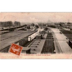 JUVISY: la gare vue des quais - état