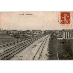 JUVISY: panorama, voies ferrées - état