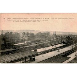 JUVISY: la plus grande gare du monde vue panoramique - état