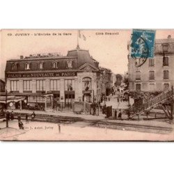 JUVISY: l'entrée de la gare, côté draveil - très bon état