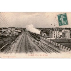 JUVISY: la gare, vue générale - très bon état