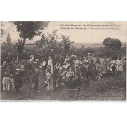 la """"Clé des champs"""" de CHALON SUR SAONE - colonie de Censerey en 1910 - très bon état