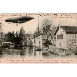 JUVISY: le passage du dirigeable Patrie au-delà de la marbrerie - très bon état