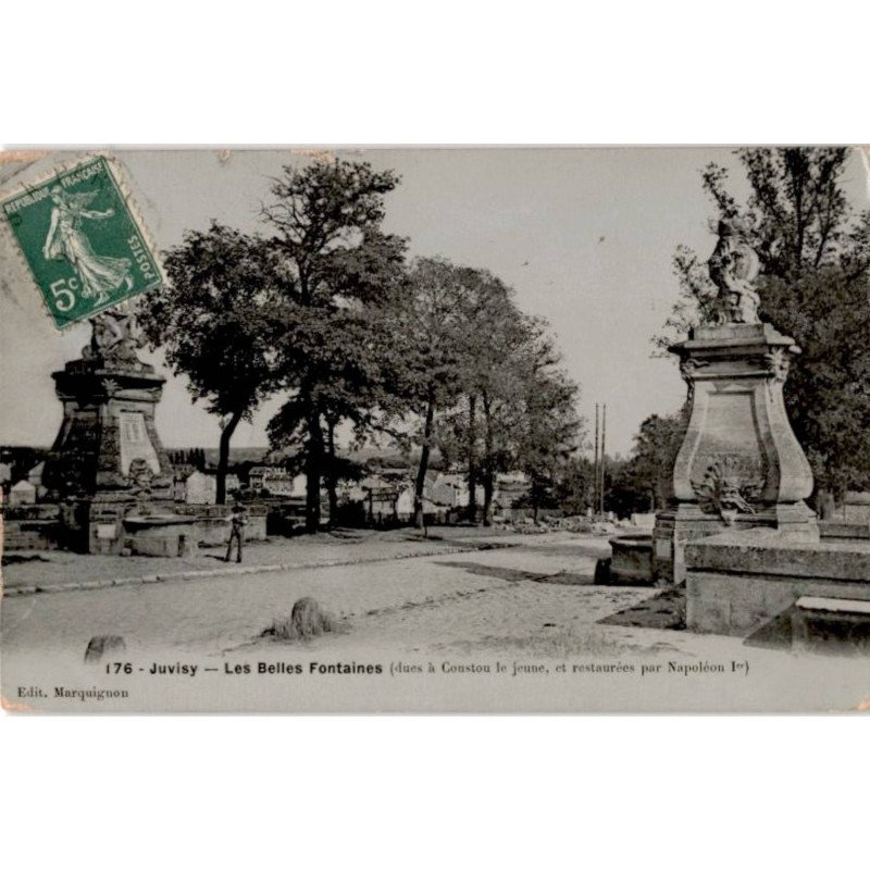 JUVISY: les belles fontaines - état