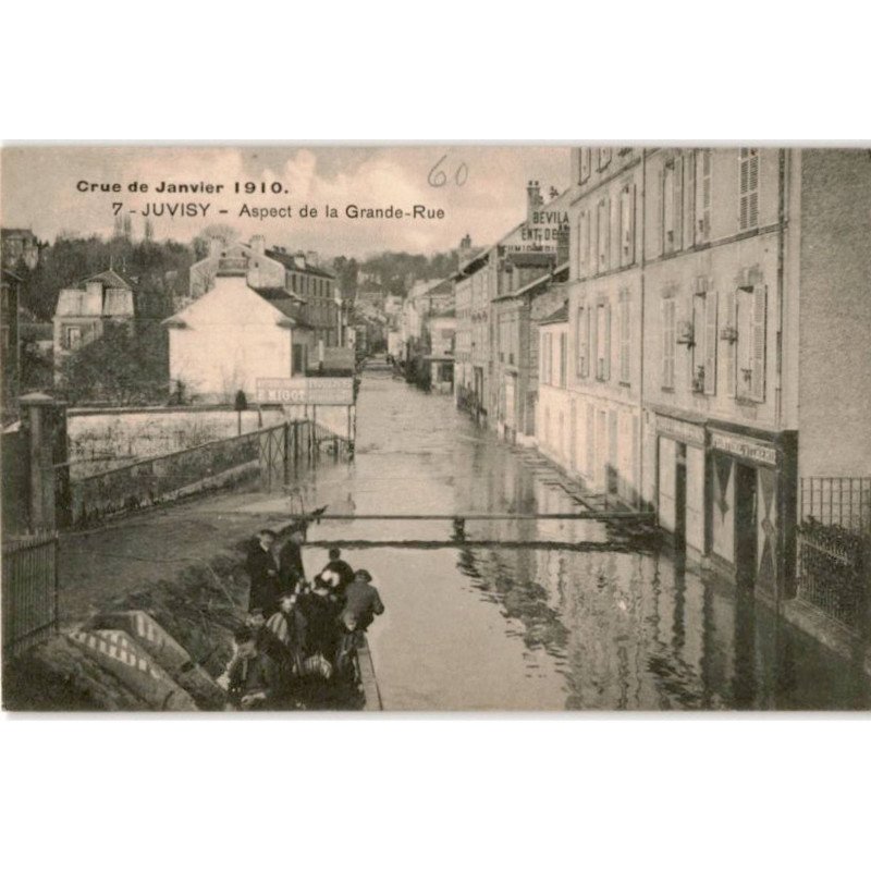 JUVISY: aspect de la grande-rue - très bon état