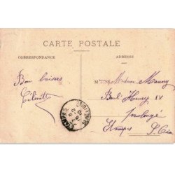 JUVISY: crue janvier 1910 débarcadère et le ligne de lyon - très bon état