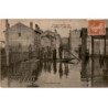 JUVISY: crue 6 janvier 1924 rue blazy - bon état