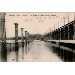 JUVISY: inondation les tribunes de "pont aviation" - état