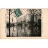 JUVISY: inondation janvier 1910, avenue de l'hôtel de ville, la prairie - état