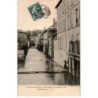JUVISY: inondation janvier 1910, la grande rue - bon état