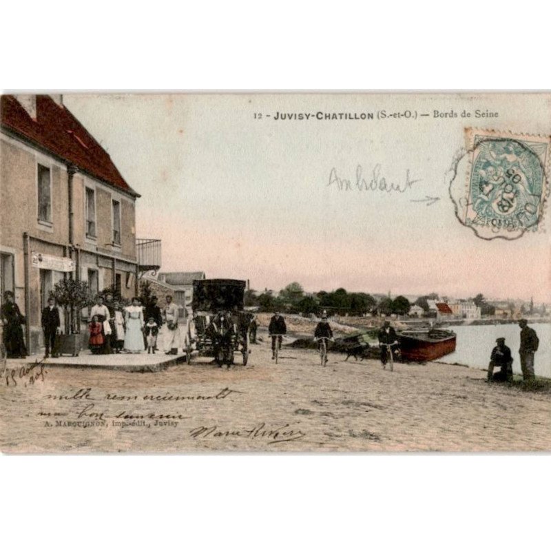 JUVISY: bords de seine, chatillon - très bon état