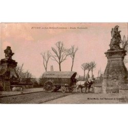 JUVISY: les belles fontaines, route nationale -  état