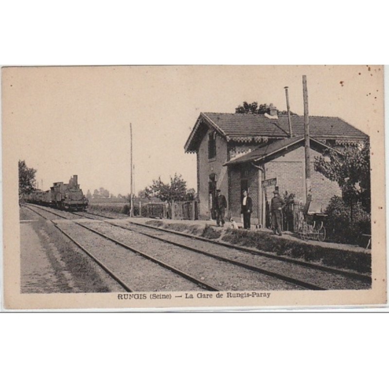 RUNGIS : la gare de RUNGIS-PARAY - très bon état