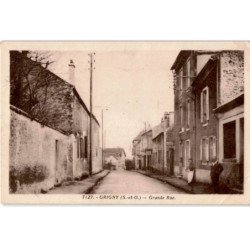 GRIGNY: grande rue - état