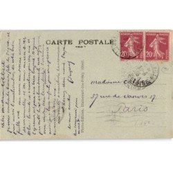 GRIGNY: l'église et grande-rue - très bon état