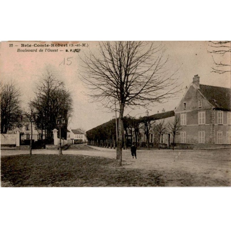 BRIE-COMTE-ROBERT: boulevard de l'ouest - très bon état