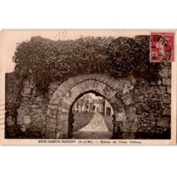 BRIE-COMTE-ROBERT: ruines du vieux château - état