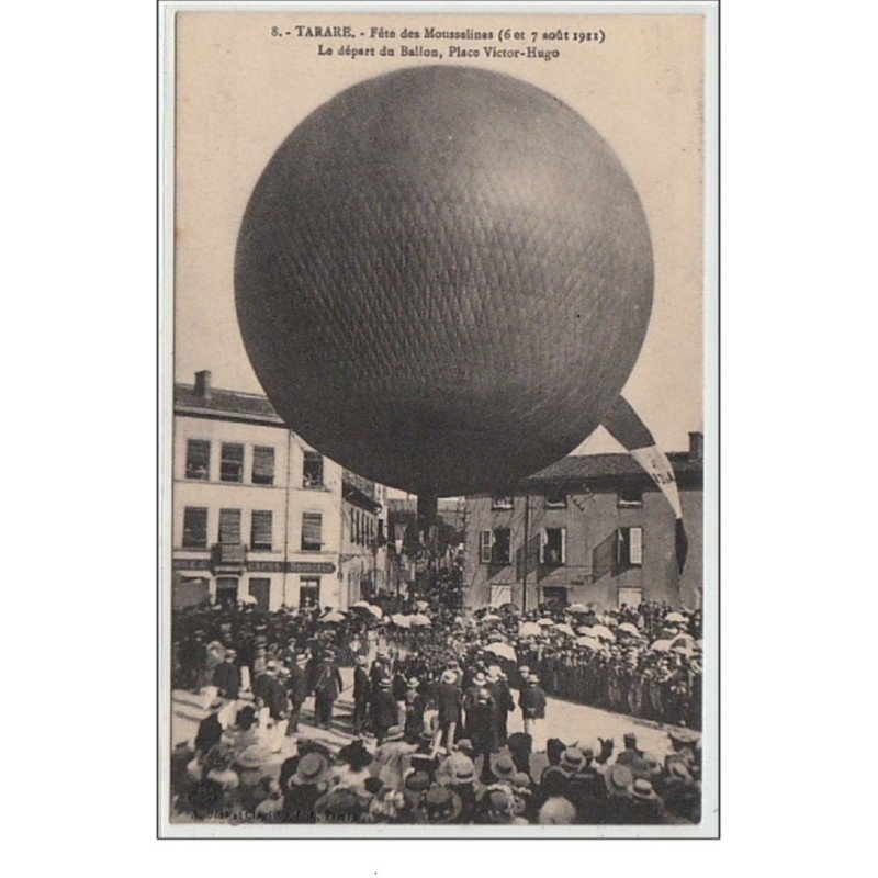TARARE : fête des Mousselines (6 et 7 août 1911) - Très bon état