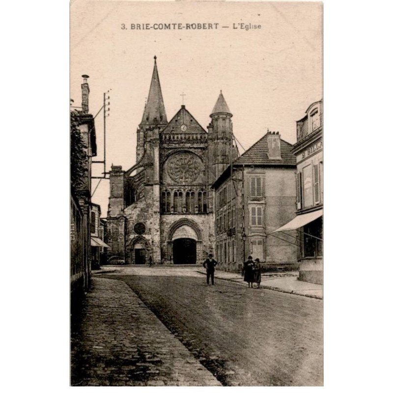 BRIE-COMTE-ROBERT: l'église - très bon état