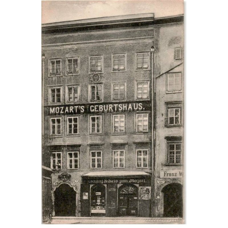 COMPOSITEUR - spectacle et musique: Salzburg Mozart's geburtshaus - très bon état