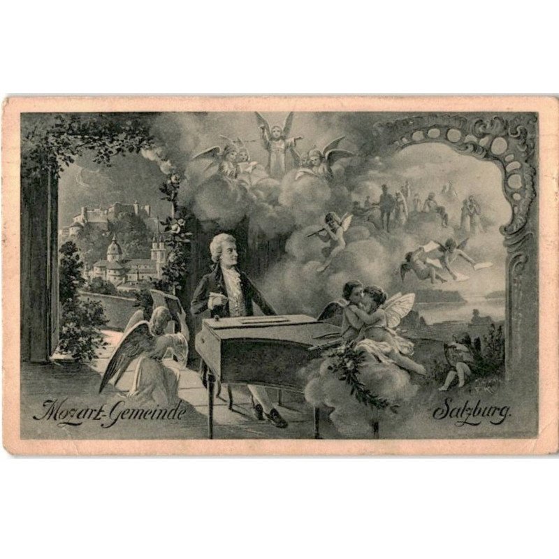 COMPOSITEUR - spectacle et musique: Mozart Geminde, salzburg - état