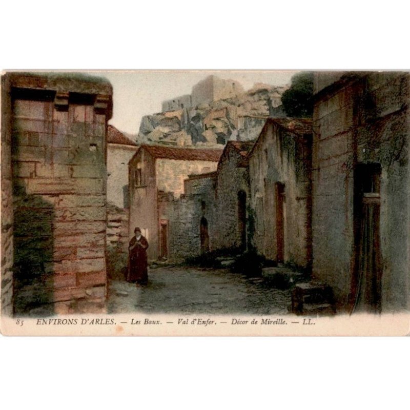 COMPOSITEUR - spectacle et musique: les baux val d'enfer décor de mireille - très bon état
