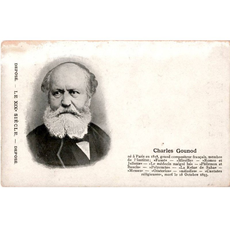 COMPOSITEUR - spectacle et musique: Charles Gounod - très bon état