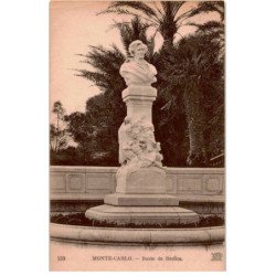 COMPOSITEUR - spectacle et musique: monte-carlo, buste de Berlioz - très bon état