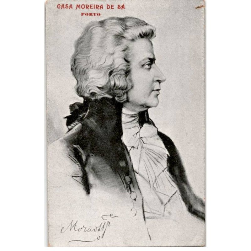 COMPOSITEUR - spectacle et musique: Mozart, Casa Moreira de sa porto - état