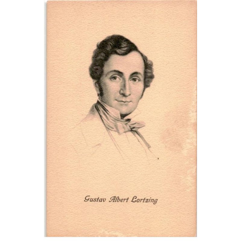 COMPOSITEUR - spectacle et musique: Gustav Albert Lortzing - très bon état