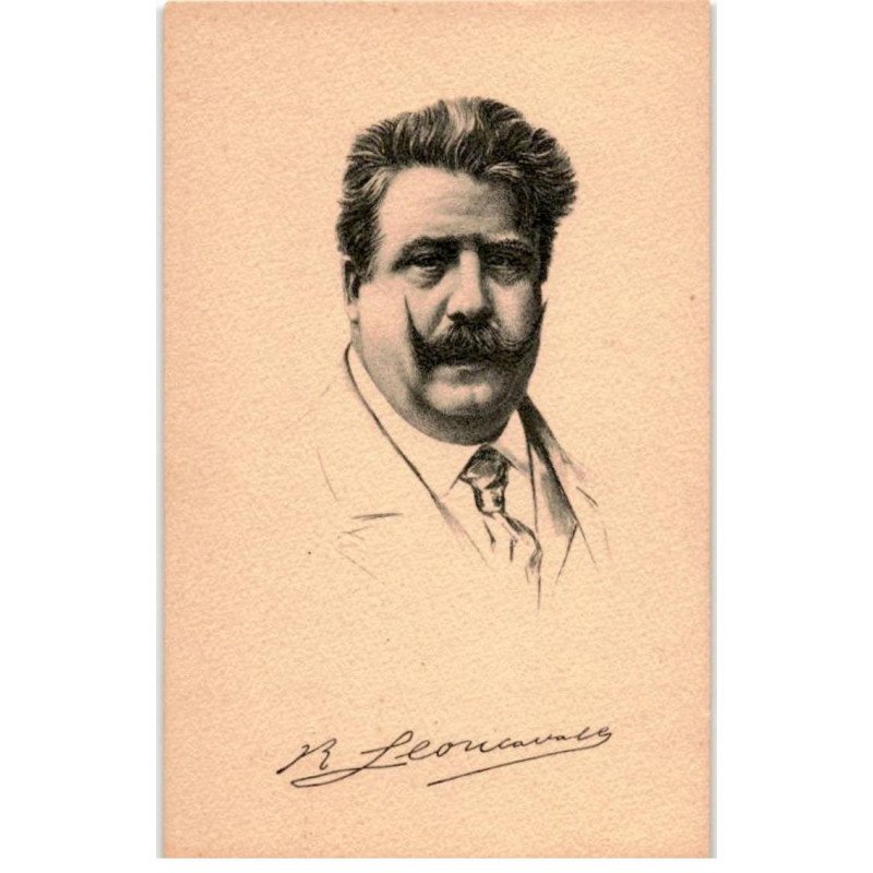COMPOSITEUR - spectacle et musique: Ruggiero Leoncavallo - très bon état