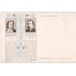 COMPOSITEUR - spectacle et musique: grands virtuoses, E. Ysaye, H. Wienawski - très bon état