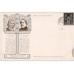 COMPOSITEUR - spectacle et musique: musiciens italiens, J. Boccherini, G.A. Rossini - très bon état