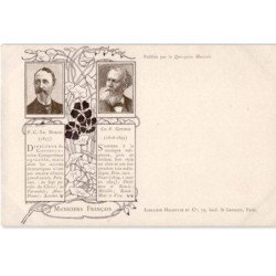 COMPOSITEUR - spectacle et musique: musiciens français F.C.Th Dubois, Ch. F. Gounod - très bon état