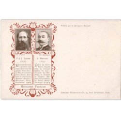 COMPOSITEUR - spectacle et musique: musiciens français P.J.J. Lacome, A. Messagers - état