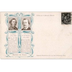 COMPOSITEUR - spectacle et musique: maitres du piano, J. Hertz, F. Le couppey - bon état