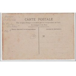 AUXON : carte photo de la Cavalcade - char du charlatan - Très bon état