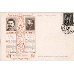 COMPOSITEUR - spectacle et musique: musiciens français X. Leroux, E.L.F. Pessard - bon état