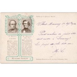 COMPOSITEUR - spectacle et musique: musiciens F. Halévy, H. Berlioz - très bon état