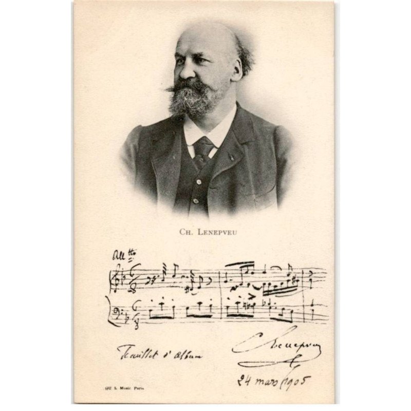COMPOSITEUR - spectacle et musique: Ch. Lenepveu - très bon état