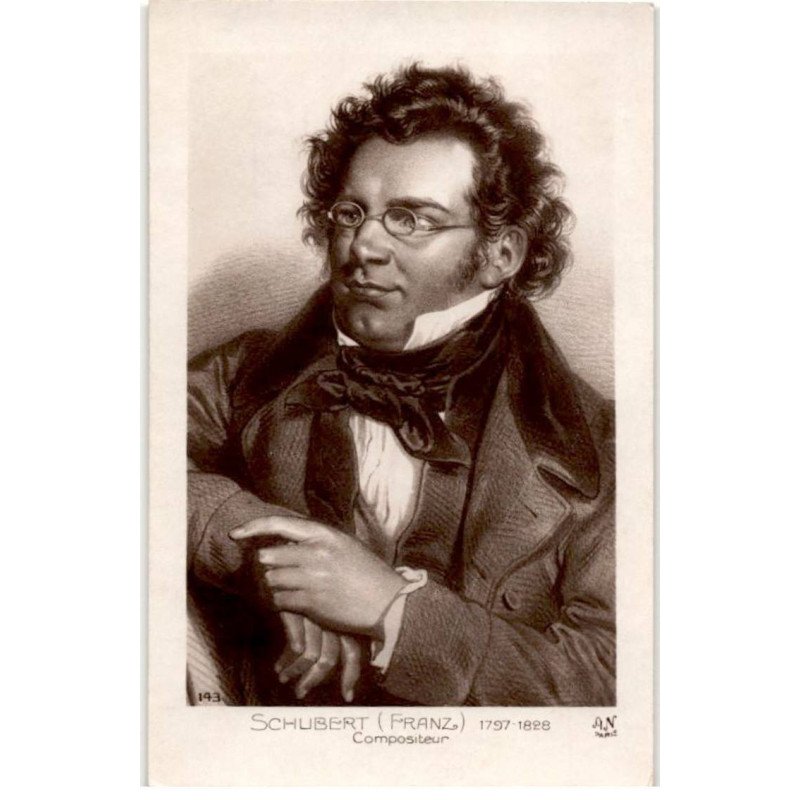 COMPOSITEUR - spectacle et musique: Franz Schubert 1797-1828 - très bon état