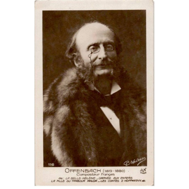 COMPOSITEUR - spectacle et musique: Offenbach 1819-1880 - bon état