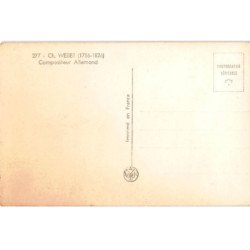 COMPOSITEUR - spectacle et musique: Weber - très bon état