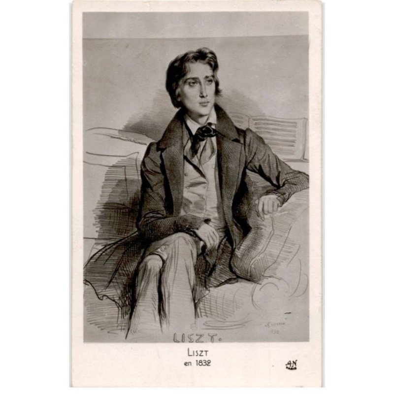 COMPOSITEUR - spectacle et musique: Liszt en 1832 - très bon état
