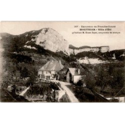 COMPOSITEUR - spectacle et musique: mouthier, villa d'été qu'habitait M. Ernest Reyer - très bon état