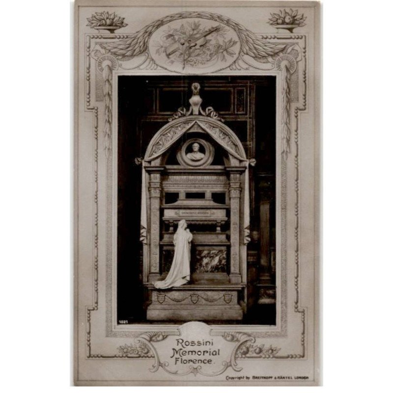 COMPOSITEUR - spectacle et musique: Rossini memorial florence - très bon état